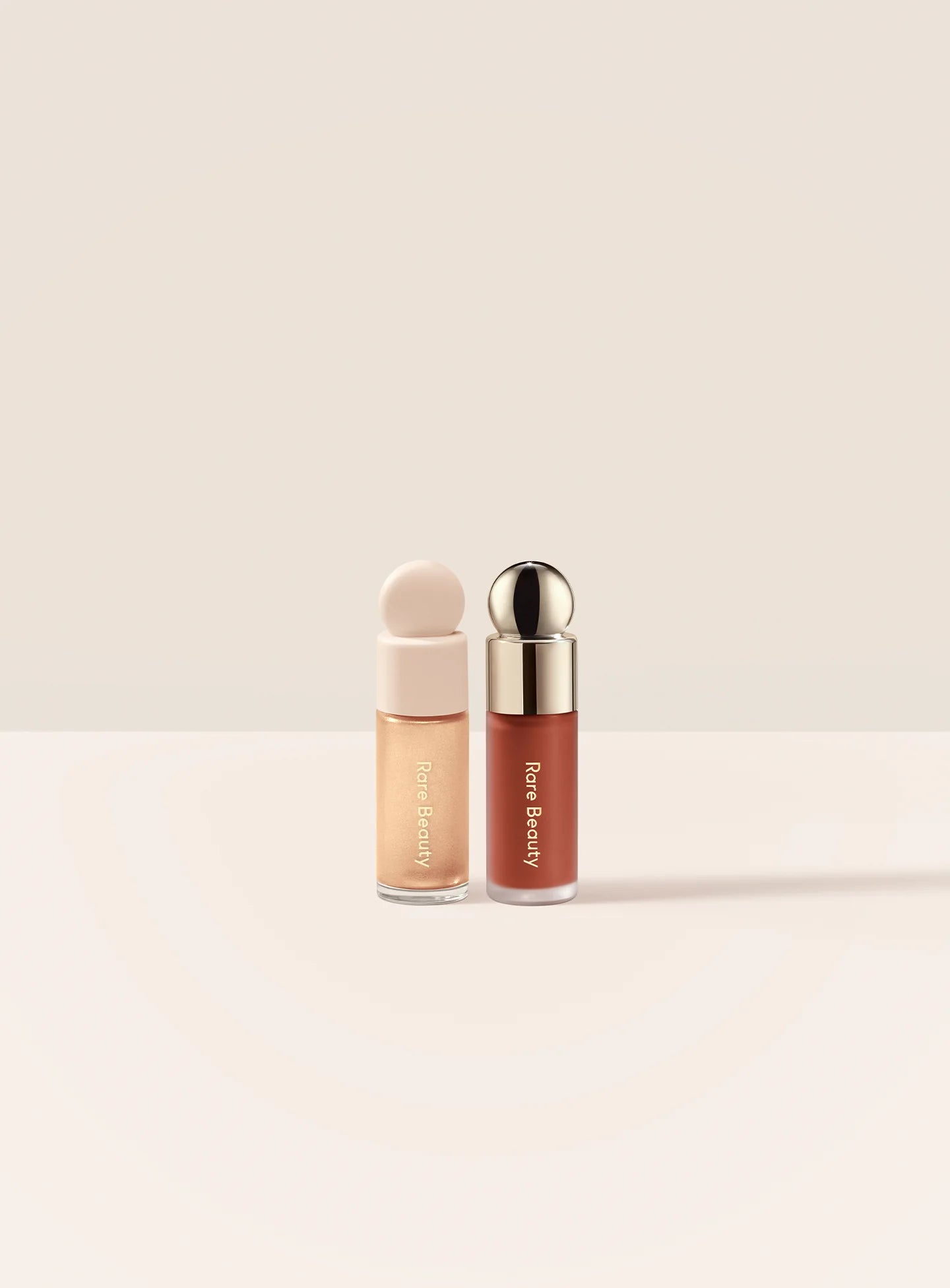 Warm Radiance Mini Blush & Luminizer Duo Rare Beauty
