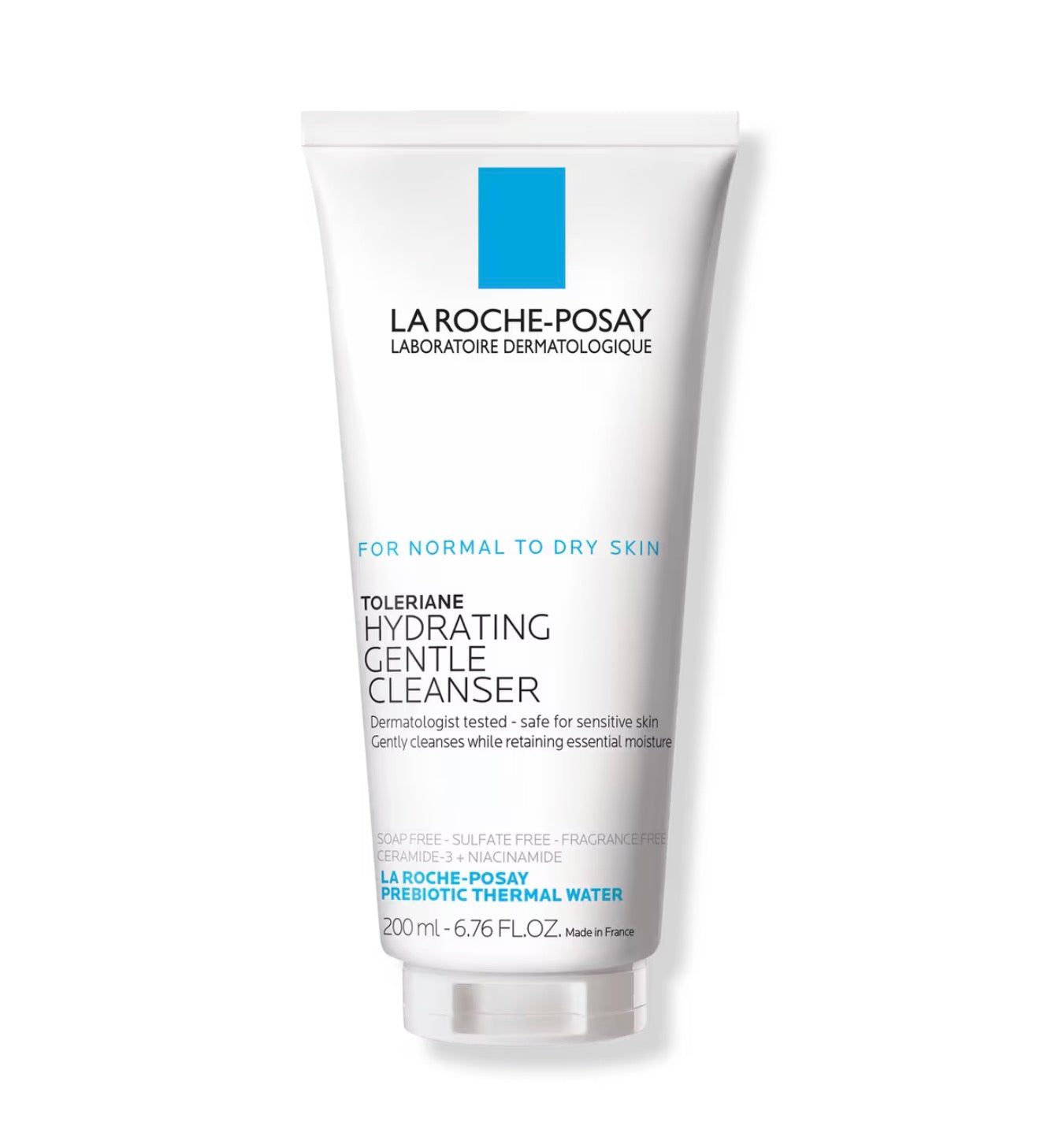 La Roche Posay Toleriane Hydrating Gentle Face Cleanser for Dry Skin
