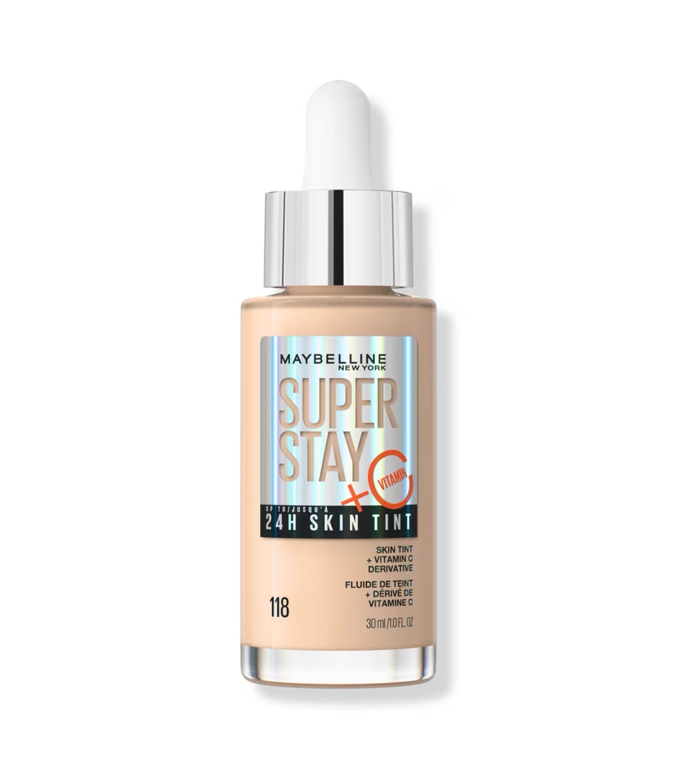 Super Stay 24H Skin Tint + Vitamin C Maybelline - 118