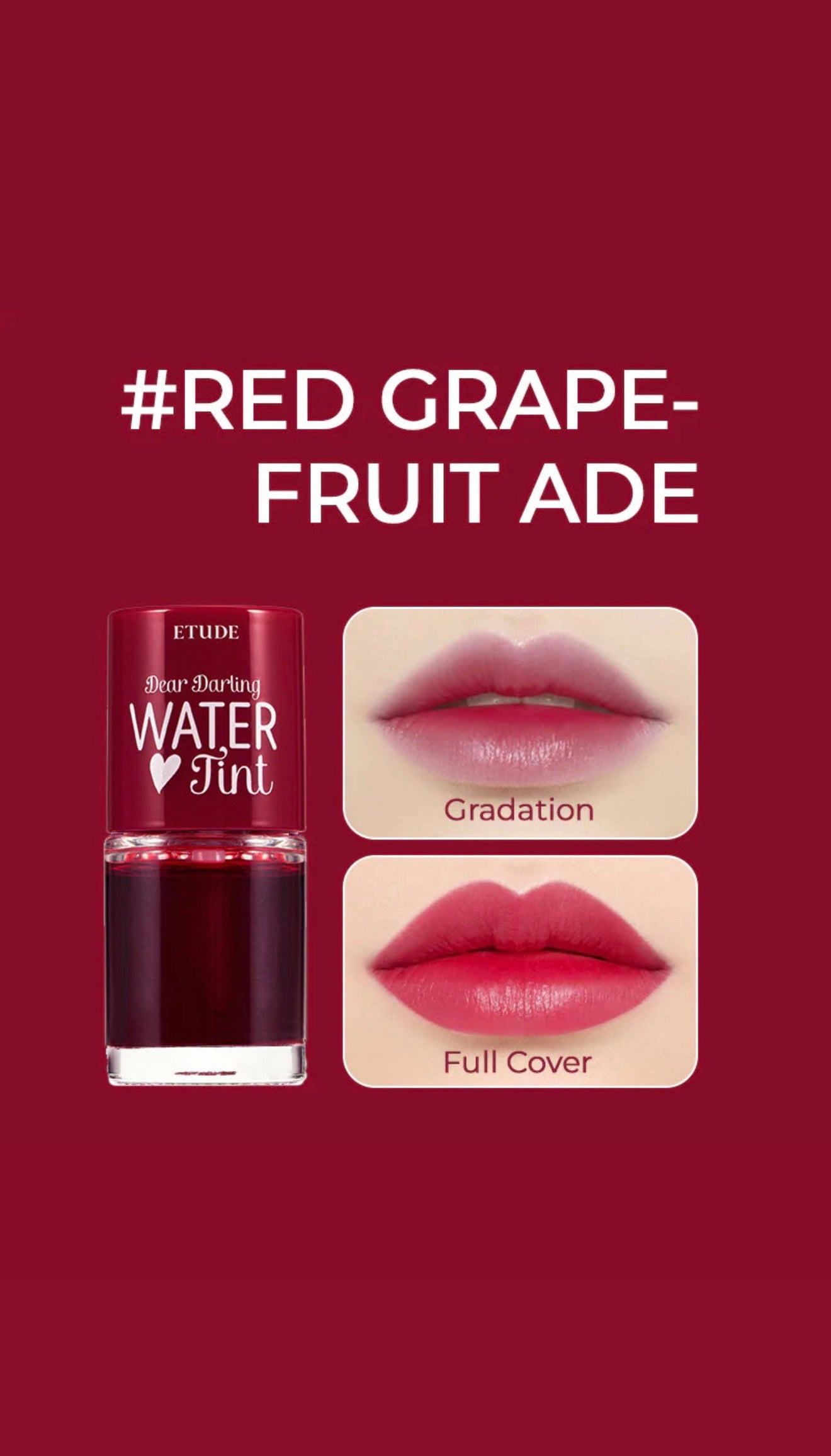 Etude Dear Darling Water Tint Red Grapefruit Ade