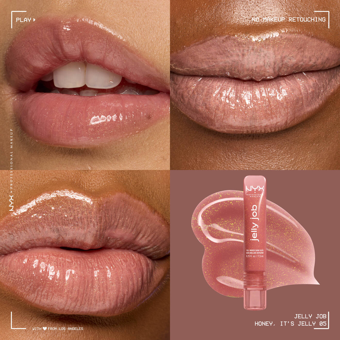 JELLY JOB FULL-BODIED HIGH SHINE GLOSS - Honey, It’s Jelly
