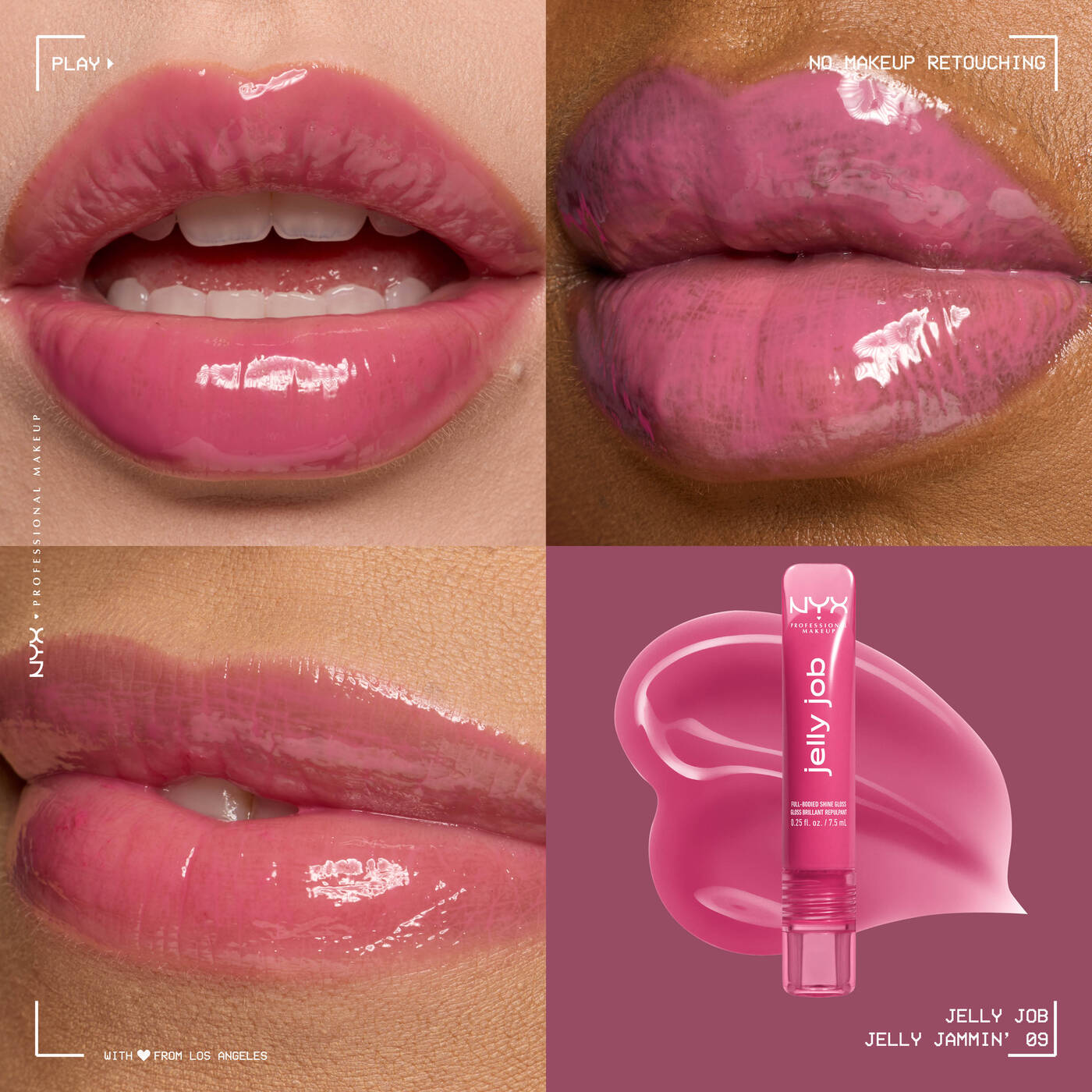 JELLY JOB FULL-BODIED HIGH SHINE GLOSS - Jelly Jammin