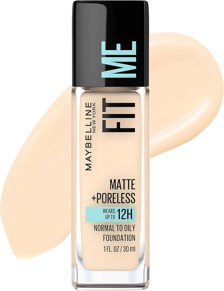 Maybelline Fit Me Matte + Poreless Liquid Foundation - 110 Porcelain