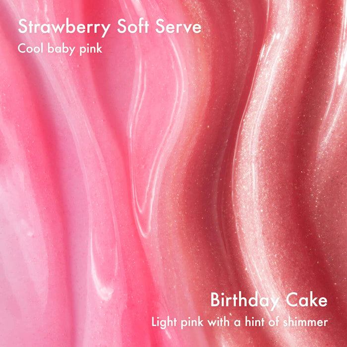 Summer Fridays
Sweet Pink Duo with Birthday Cake + Strawberry Soft Serve Lip Butter Balm