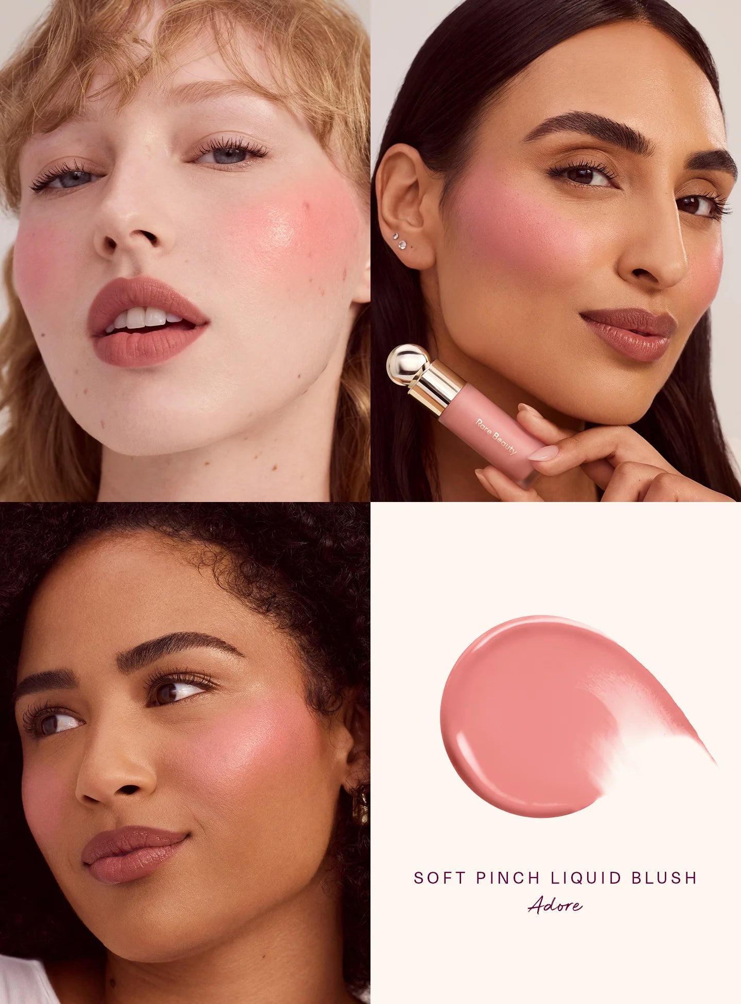 Rare Beauty Soft Pinch Dewy Liquid Blush - Adore