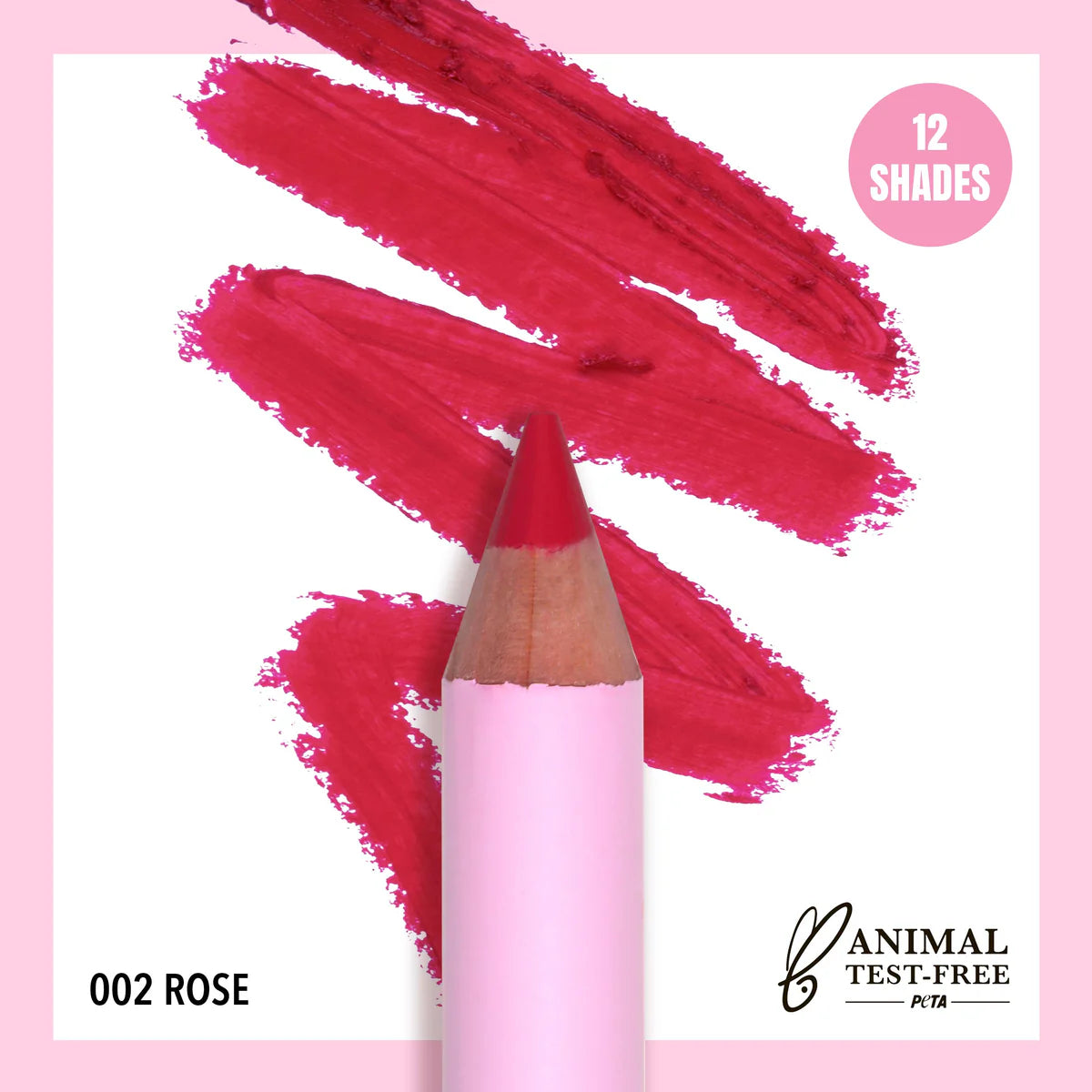 MOIRA FLIRTY LIP PENCIL (002, ROSE)