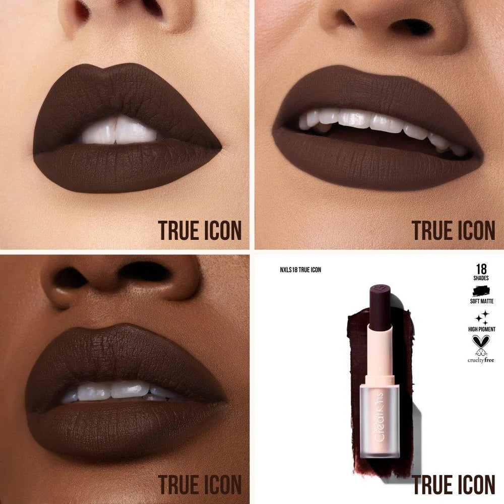 Nude X Soft Matte Lipstick Beauty Creations - True Icon