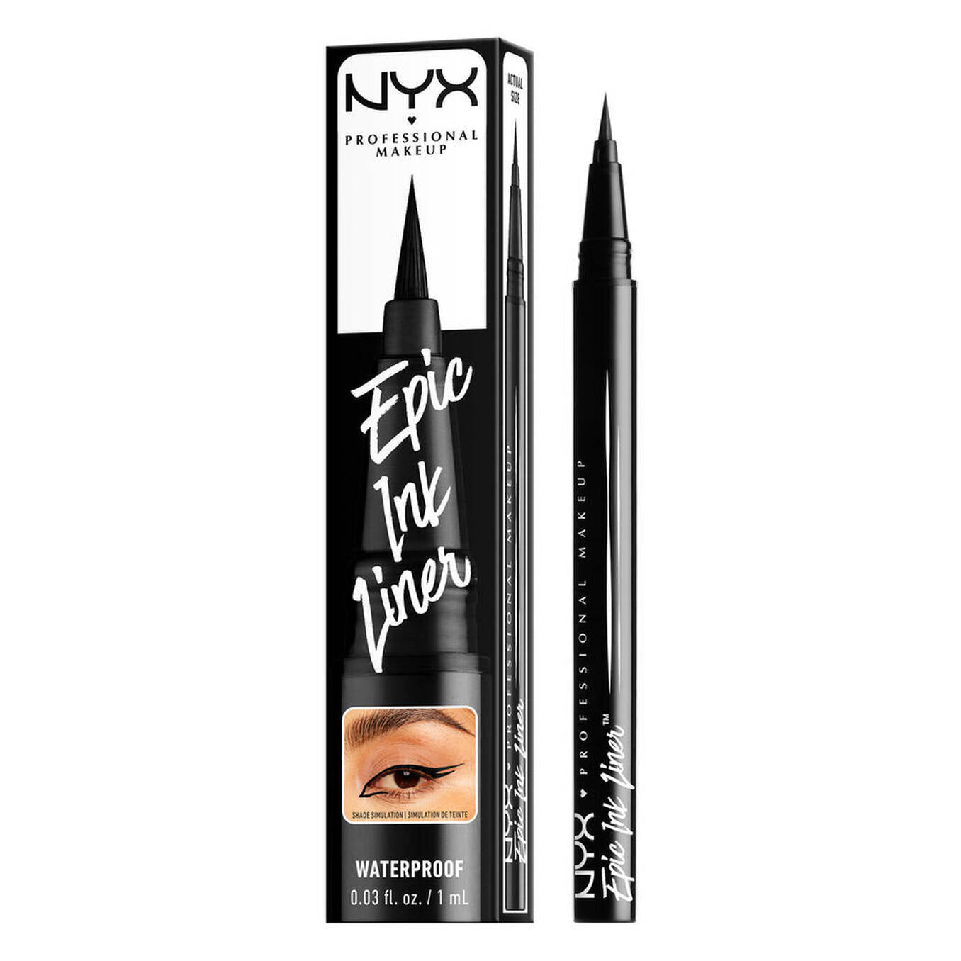 EPIC INK LINER
Waterproof Eyeliner Pen NYX