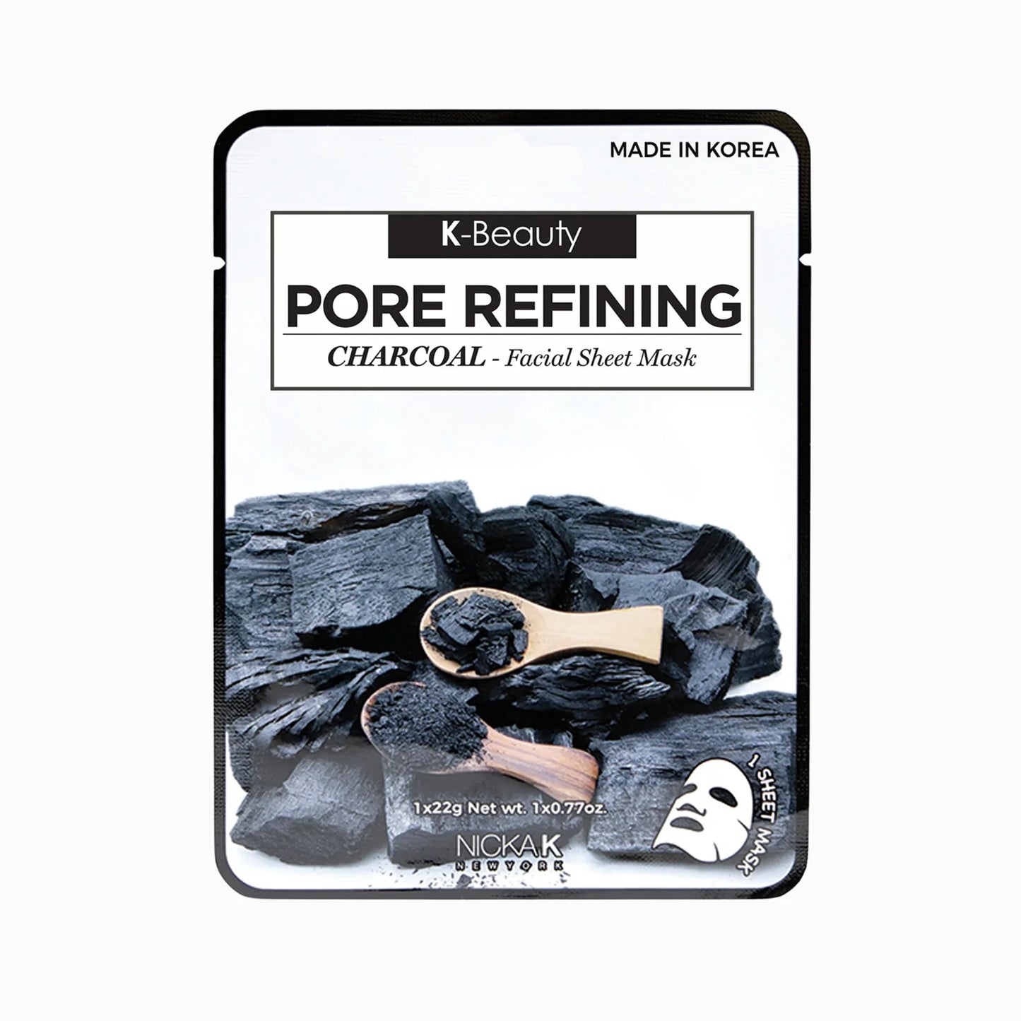 Charcoal Facial Sheet Mask