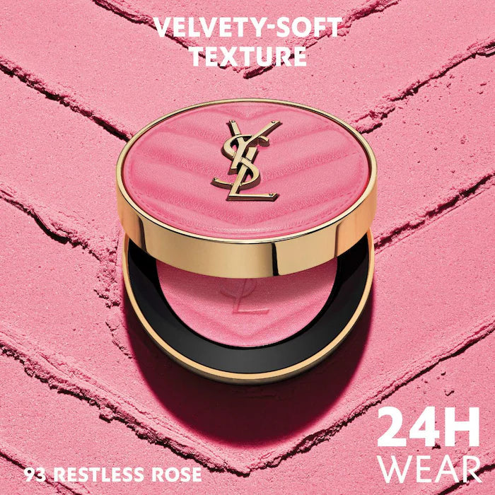 Yves Saint Laurent
Make Me Blush 24H Buildable Powder Blush - 93 Restless Rosé