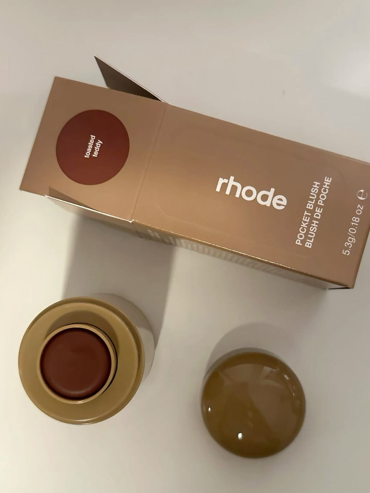 rhode pocket blush - toasted teddy