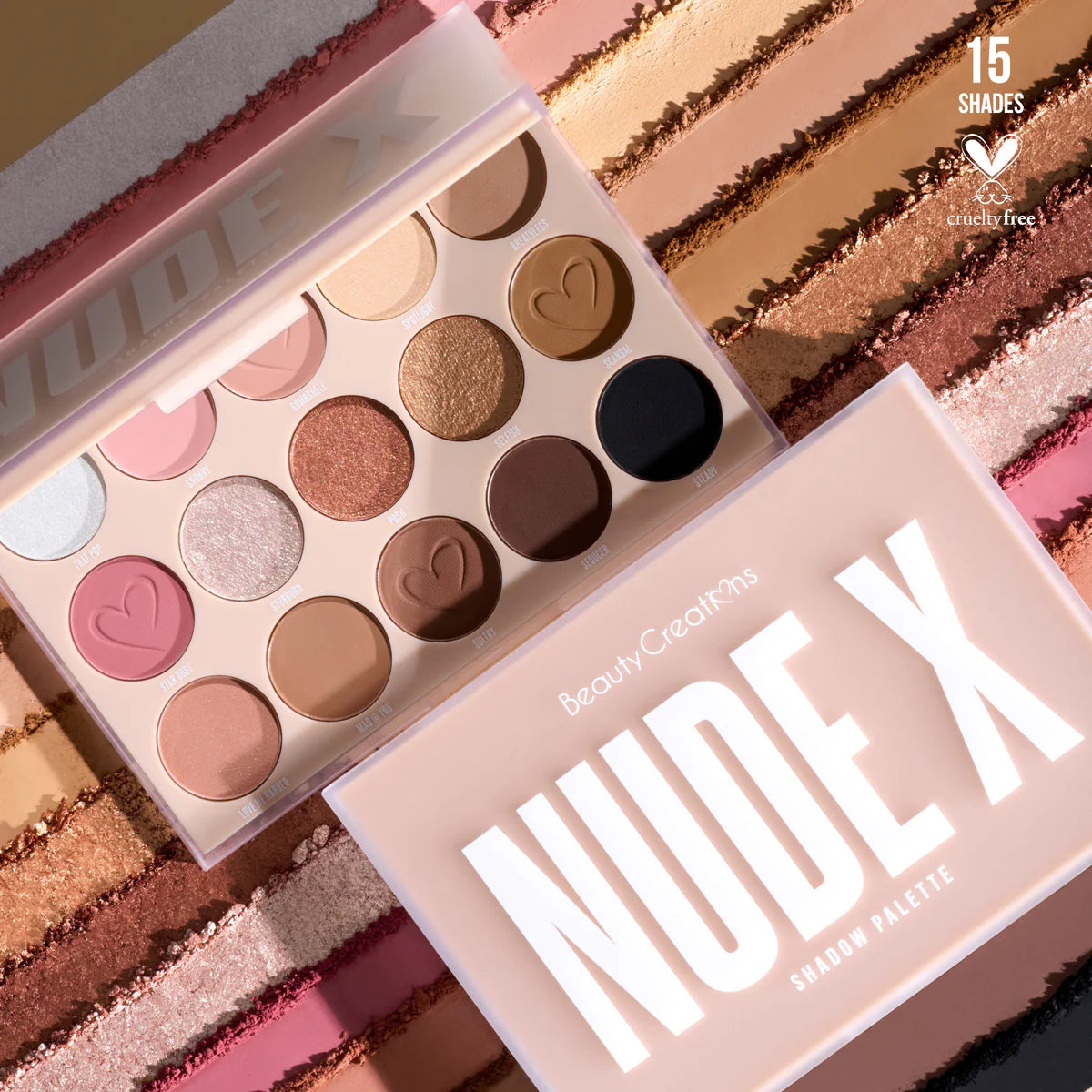 Beauty Creations NUDE X SHADOW PALETTE