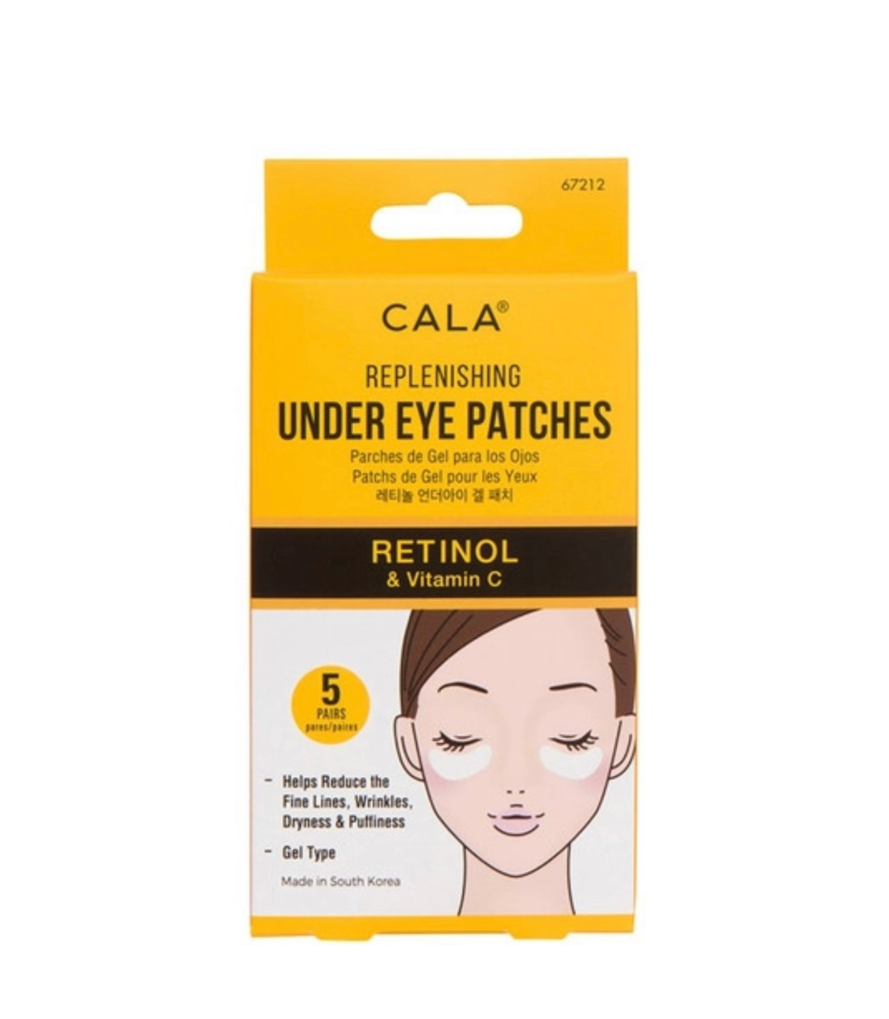 Cala under eye patches Retinol & Vitamin C
