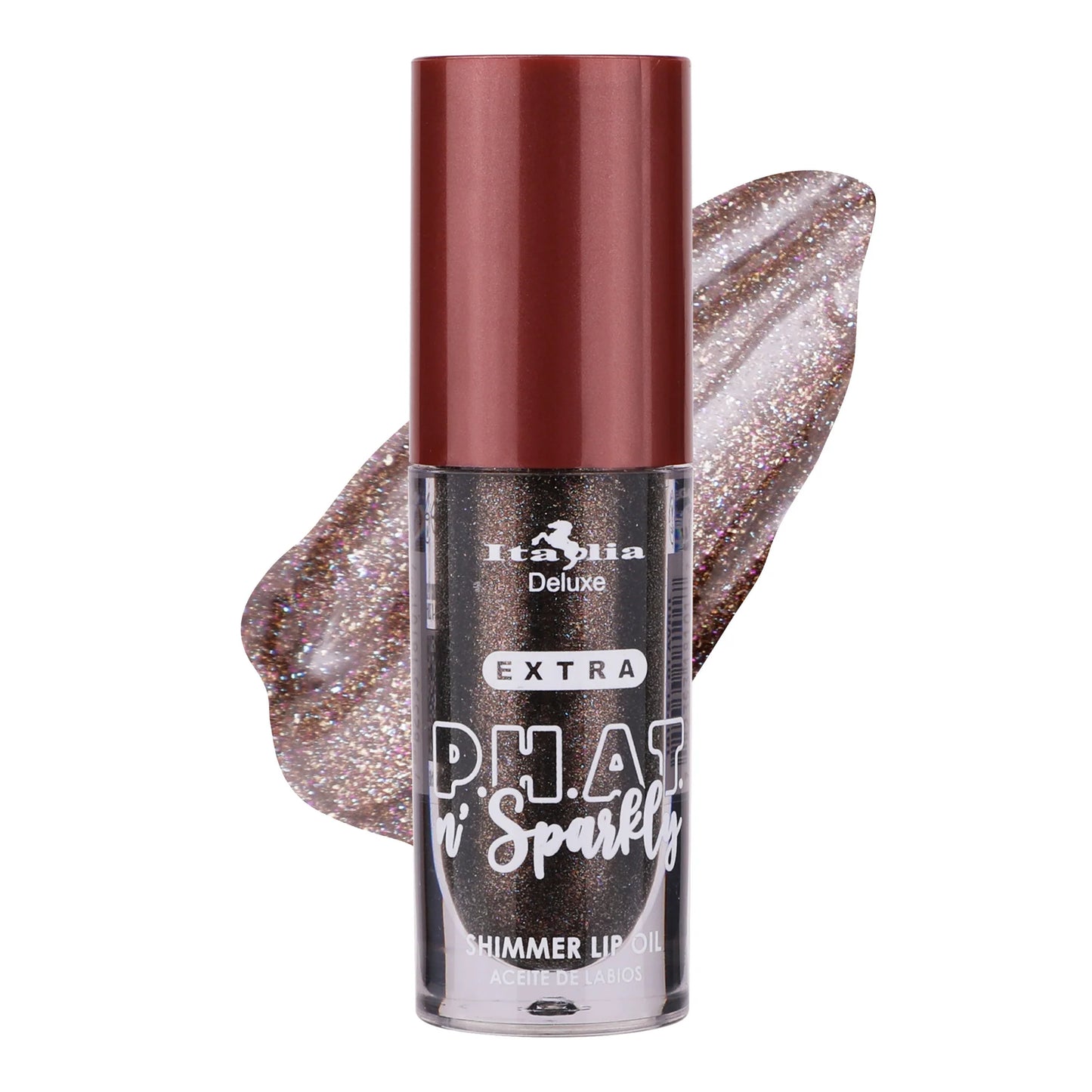 Extra P.H.A.T. n' Sparkly Shimmer Lip Oil Italia Deluxe - Avril