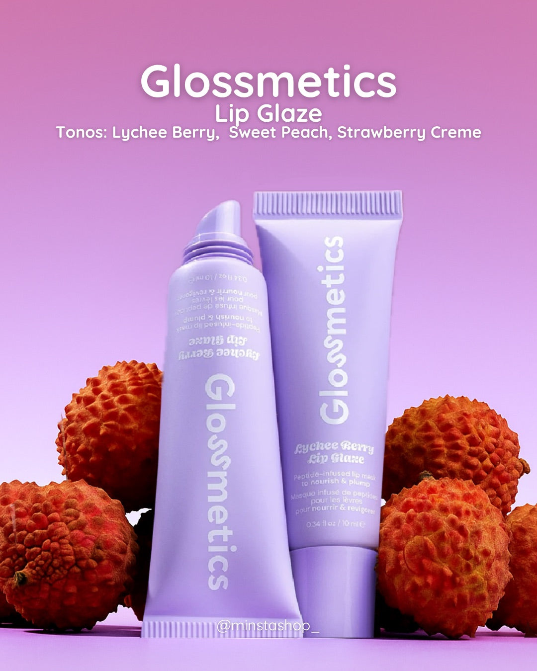Lychee Berry Lip Glaze Glossmetics
