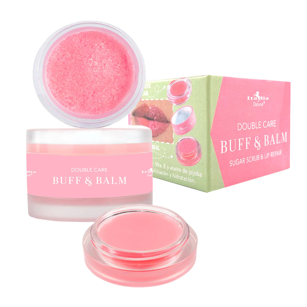 Buff & Balm | Sugar Scrub & Lip Repair Italia Deluxe