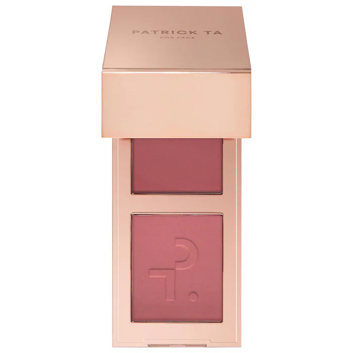 PATRICK TA 
Mini Major Headlines Double-Take Crème & Powder Blush Duo - She Goes To The Gym