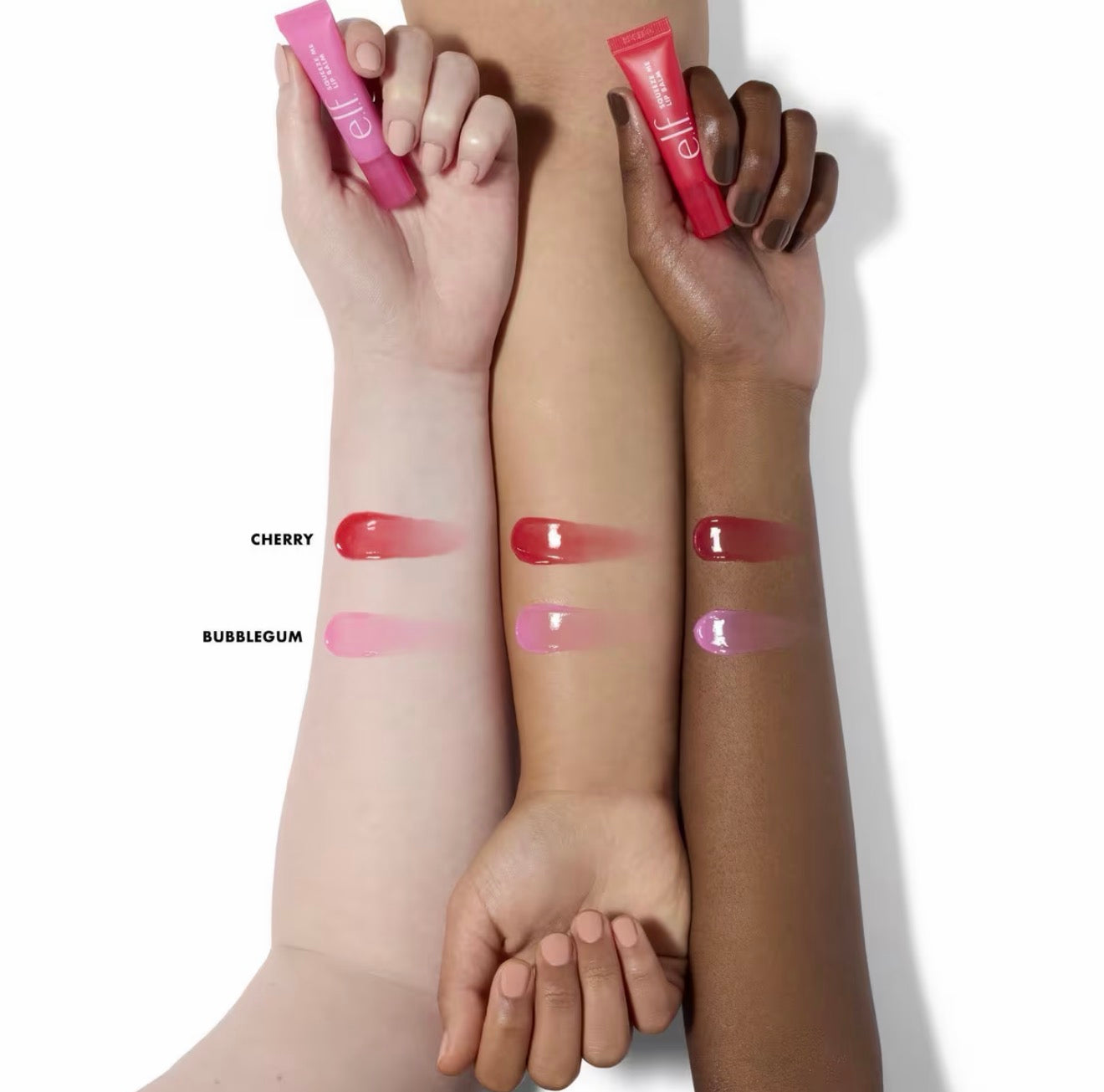 Elf Squeeze Me More Lip Balm Duo - Cherry and Bubblegum