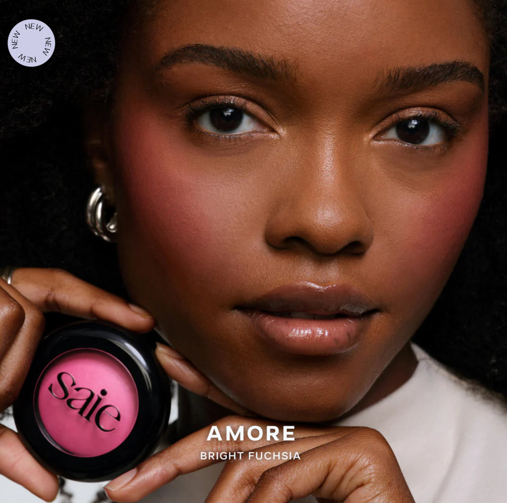 Saie SuperSuede Radiant Baked Powder Blush - Amore