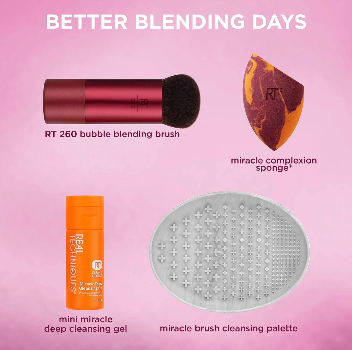 Better Blending Days Limited Real Techniques