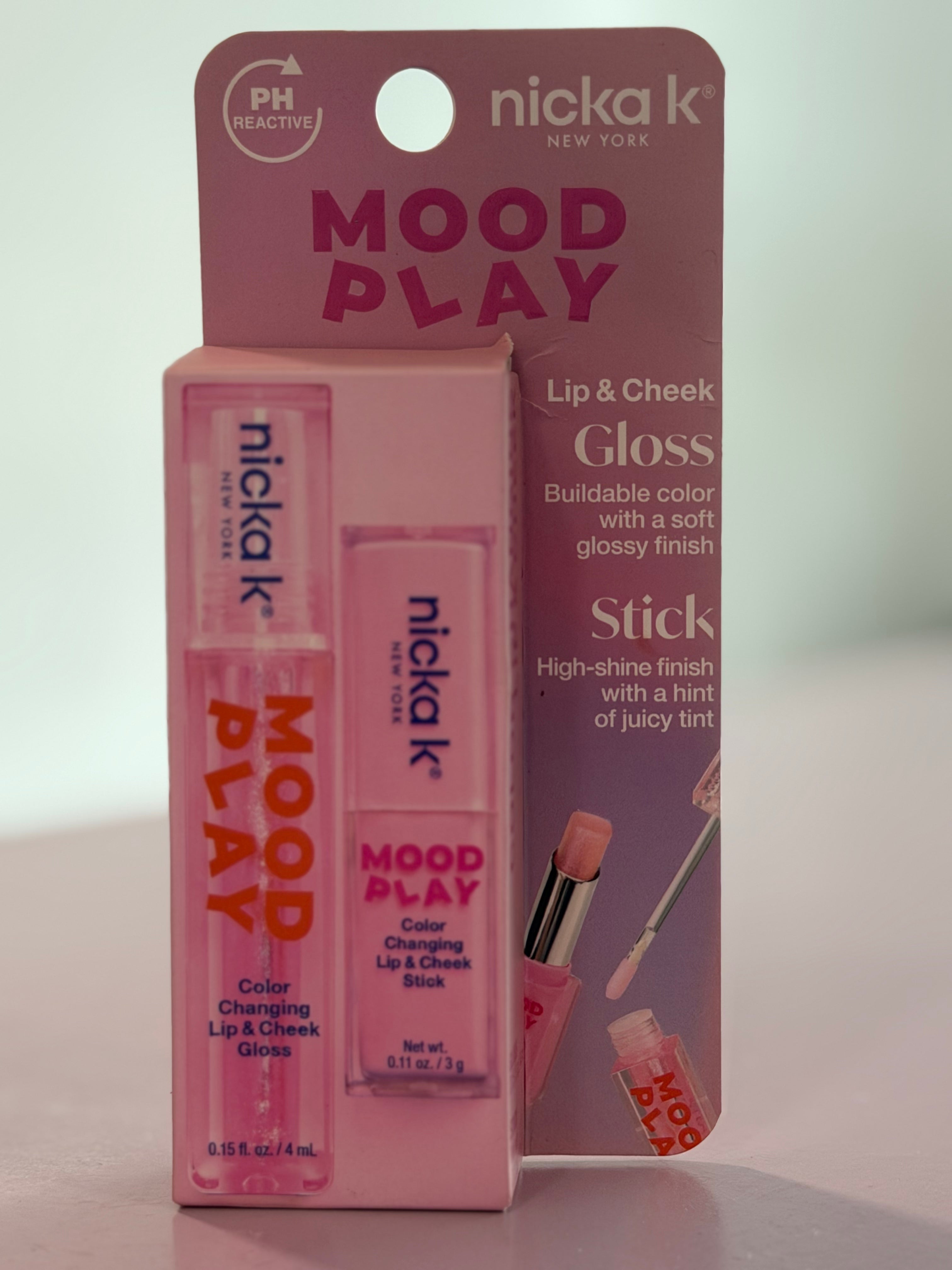 Mood Play Lip & Cheek PH Reactive Nicka K