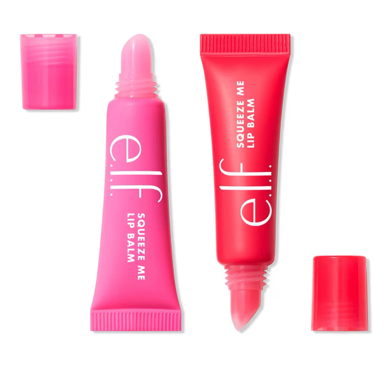 Elf Squeeze Me More Lip Balm Duo - Cherry and Bubblegum