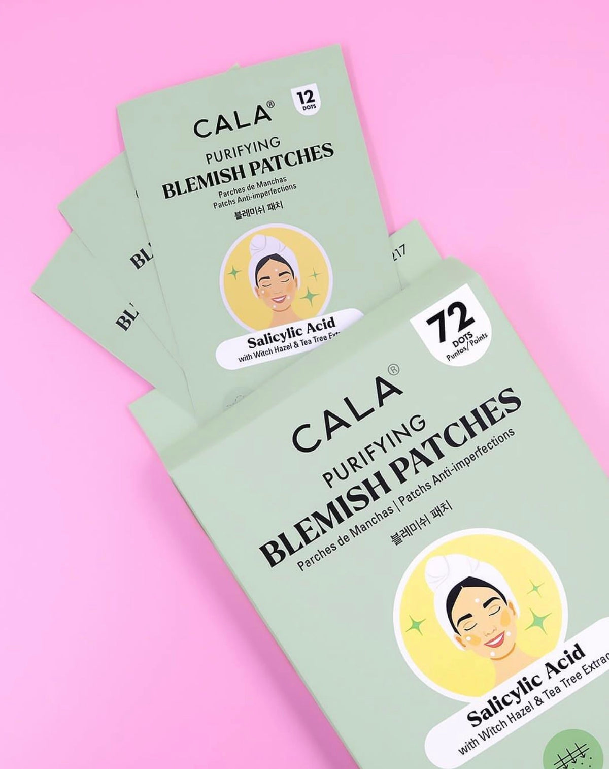 Purifying Blemish Patches Salicylic Acid 72 Dots Cala