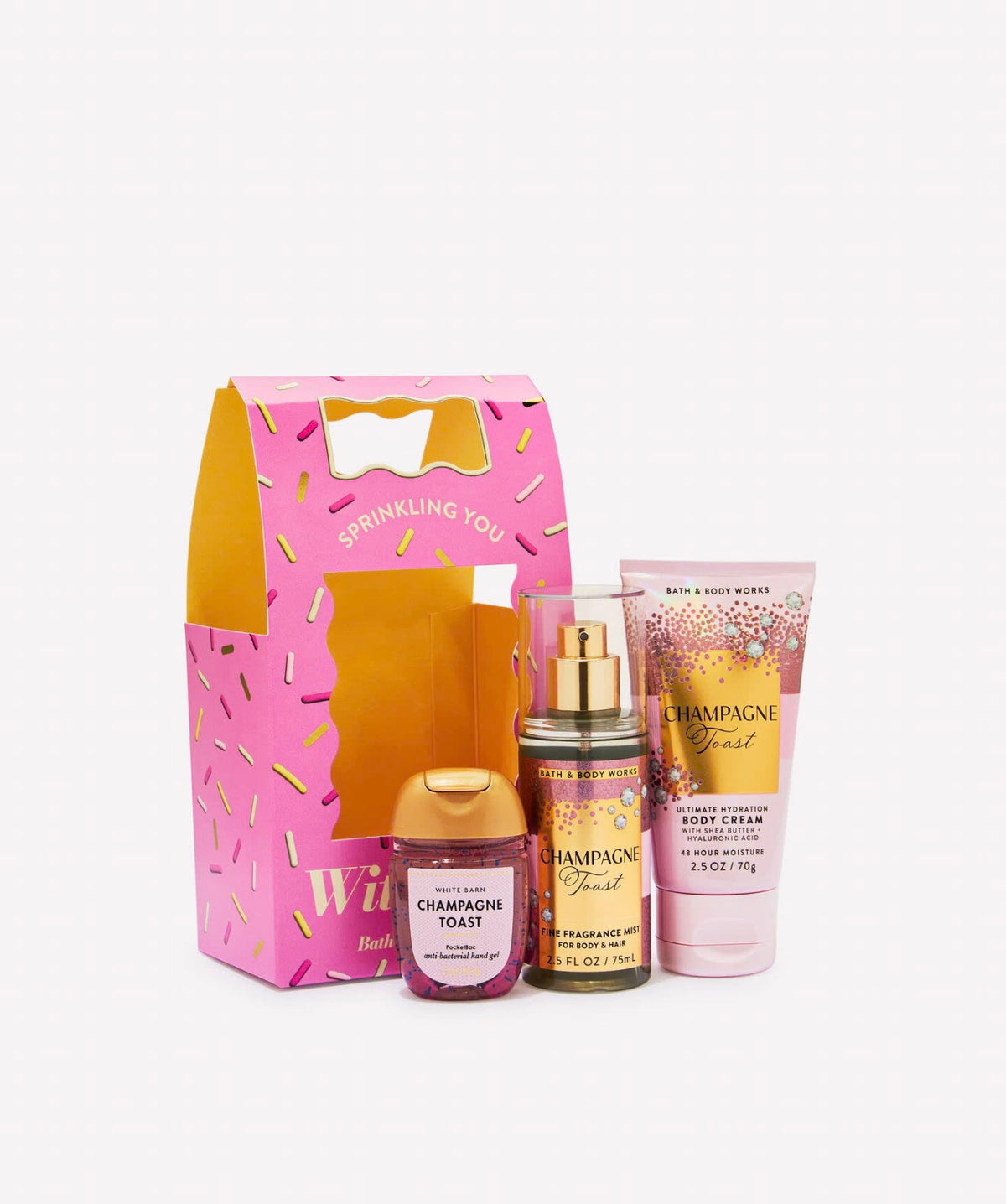 Champagne Toast
Mini Gift Set Bath & Body Works