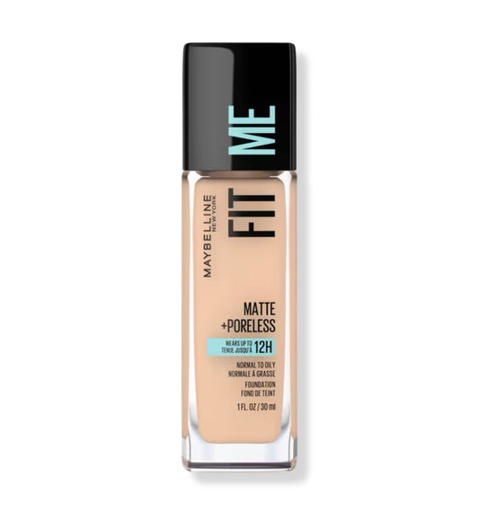 Maybelline Fit Me Matte + Poreless Liquid Foundation - 122 Creamy Beige