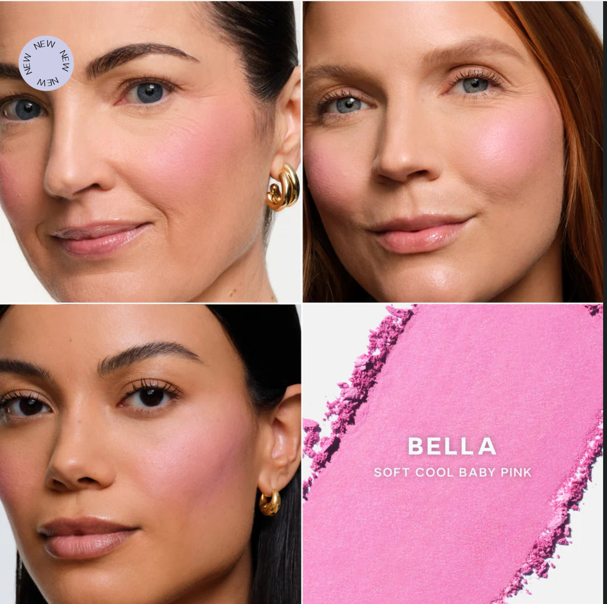 Saie SuperSuede Radiant Baked Powder Blush - Bella