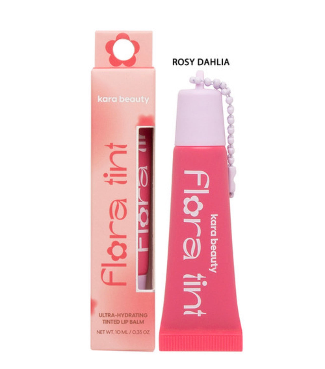 Kara Beauty Flora Tint - Tinted Lip Balm rosy dahlia