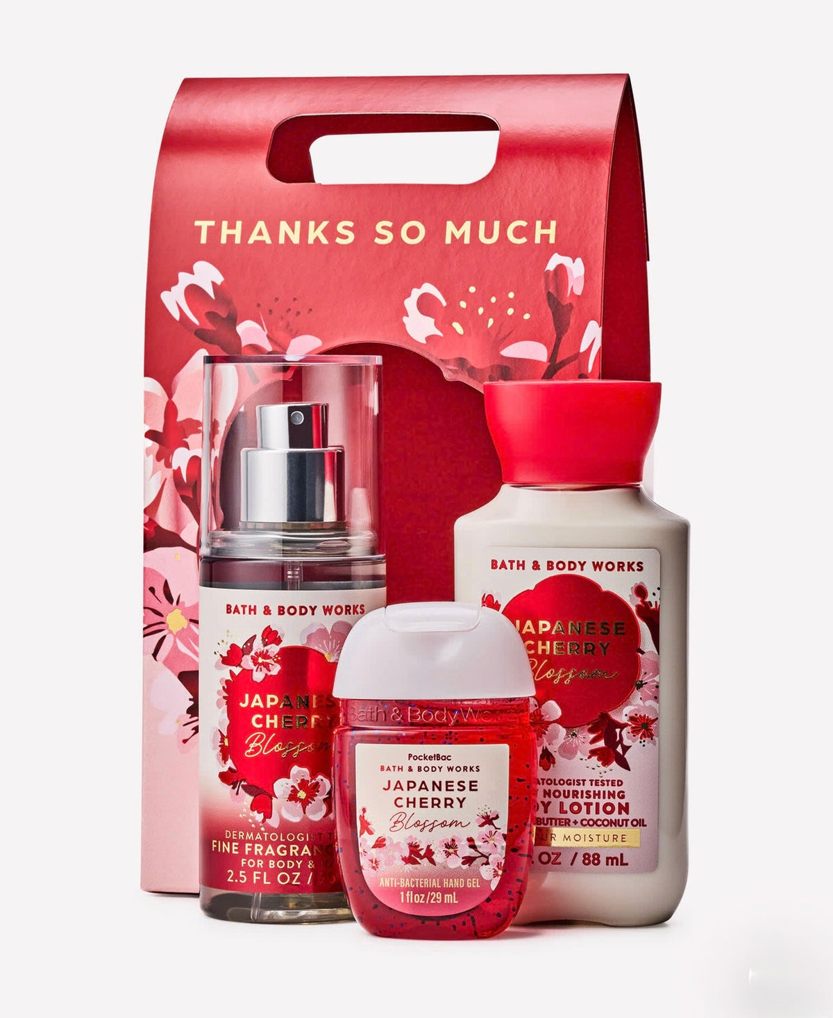 Japanese Cherry Blossom
Mini Gift Set Bath & Body Works