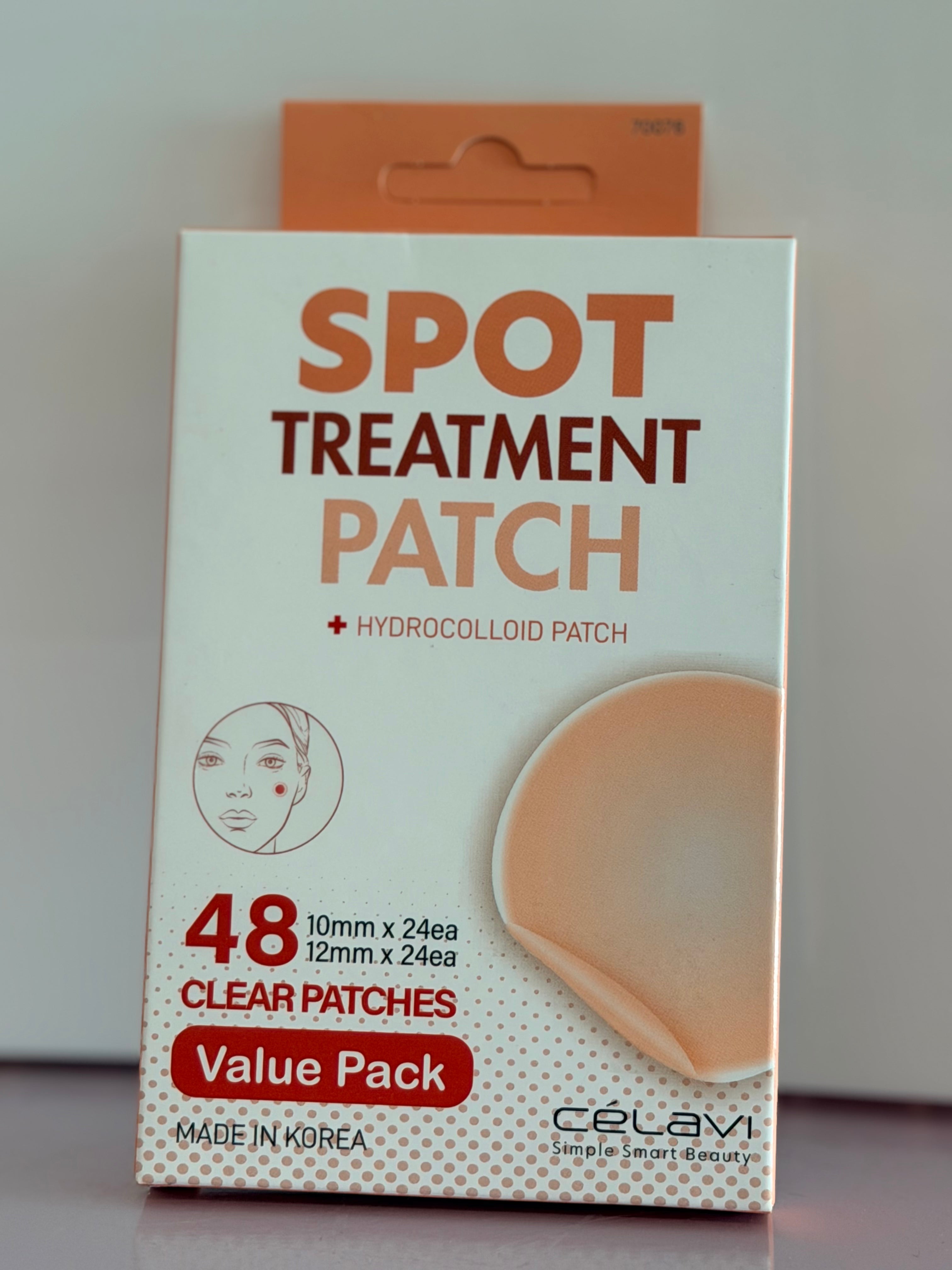 Spot Treatment Patch + Hydrocolloid Patch 48 Clear Patches