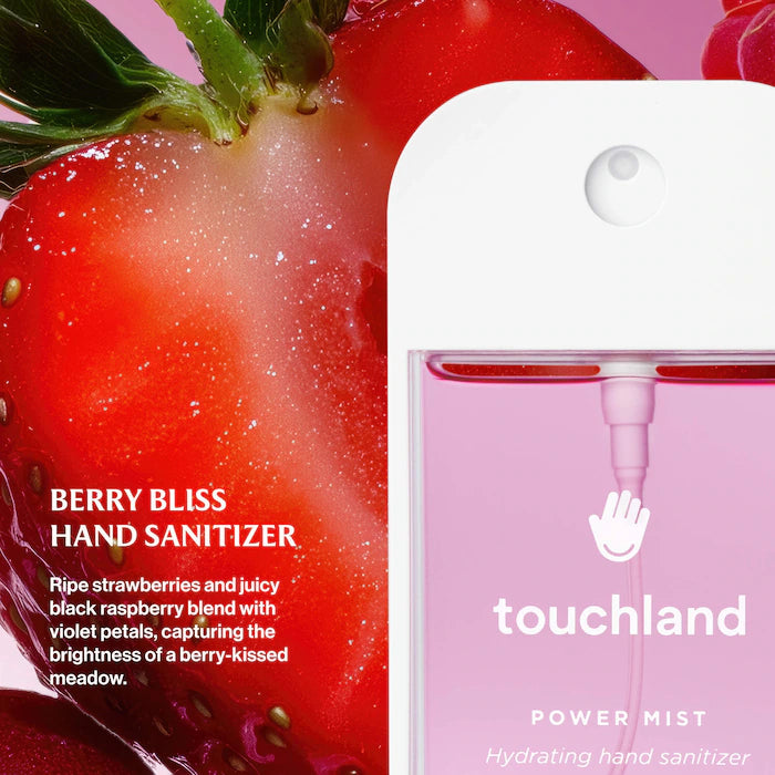 Touchland 
Power Mist Hydrating Hand Sanitizer - Berry Bliss