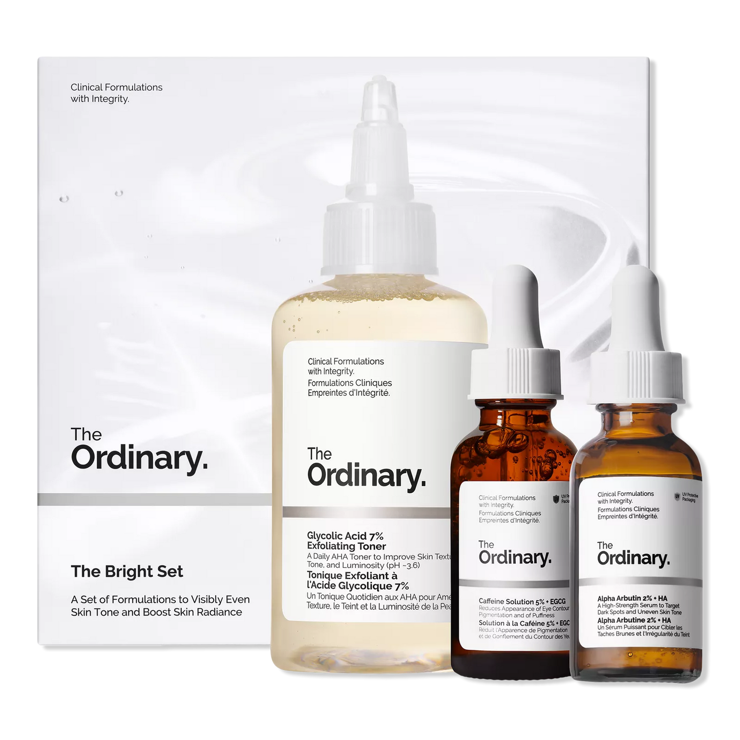 The Bright Set with Glycolic Acid The Ordinary