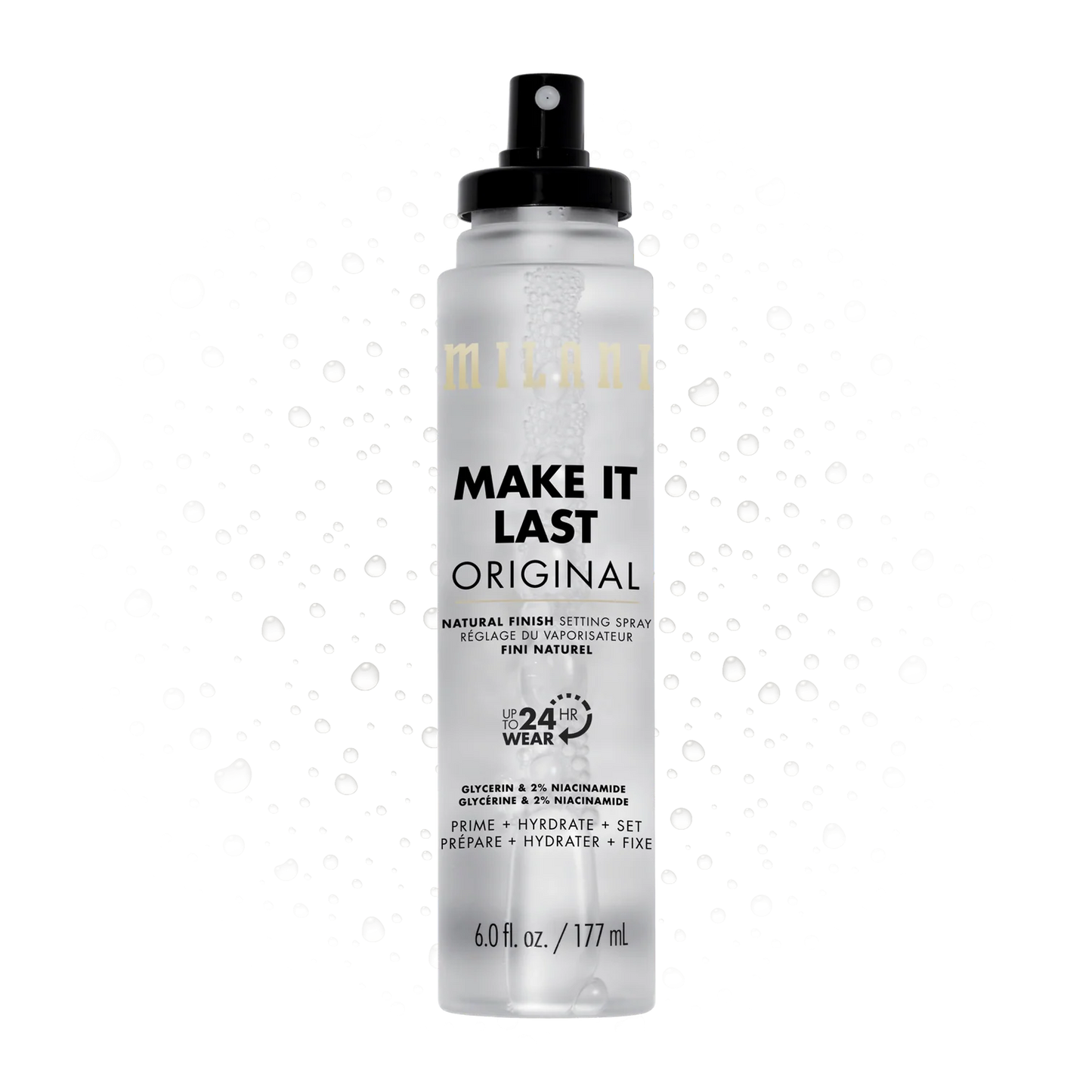 MAKE IT LAST ORIGINAL - NATURAL FINISH SETTING SPRAY JUMBO SIZE MILANI