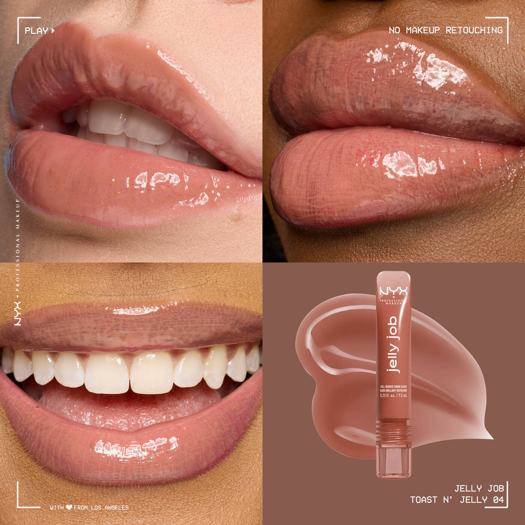 JELLY JOB FULL-BODIED HIGH SHINE GLOSS - Toast N’ Jelly