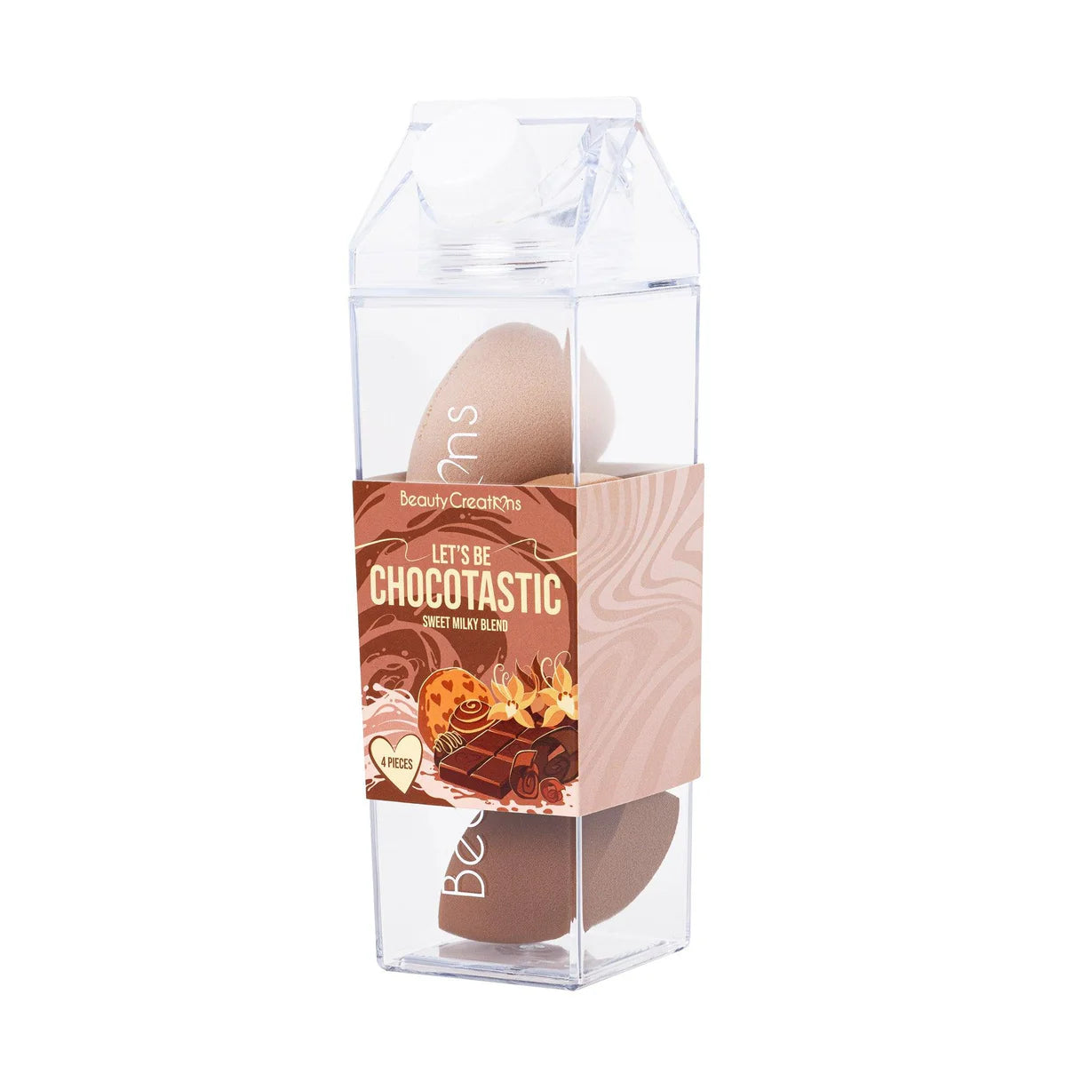 Let’s Be Chocotastic Sweet Milky Blending  Sponges Beauty Creations
