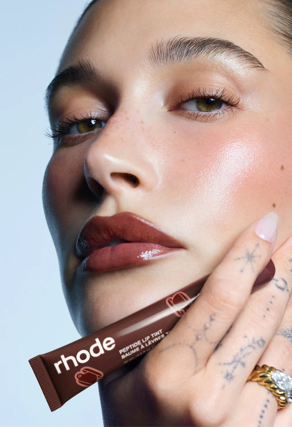 scented peptide lip tint Rhode -espresso