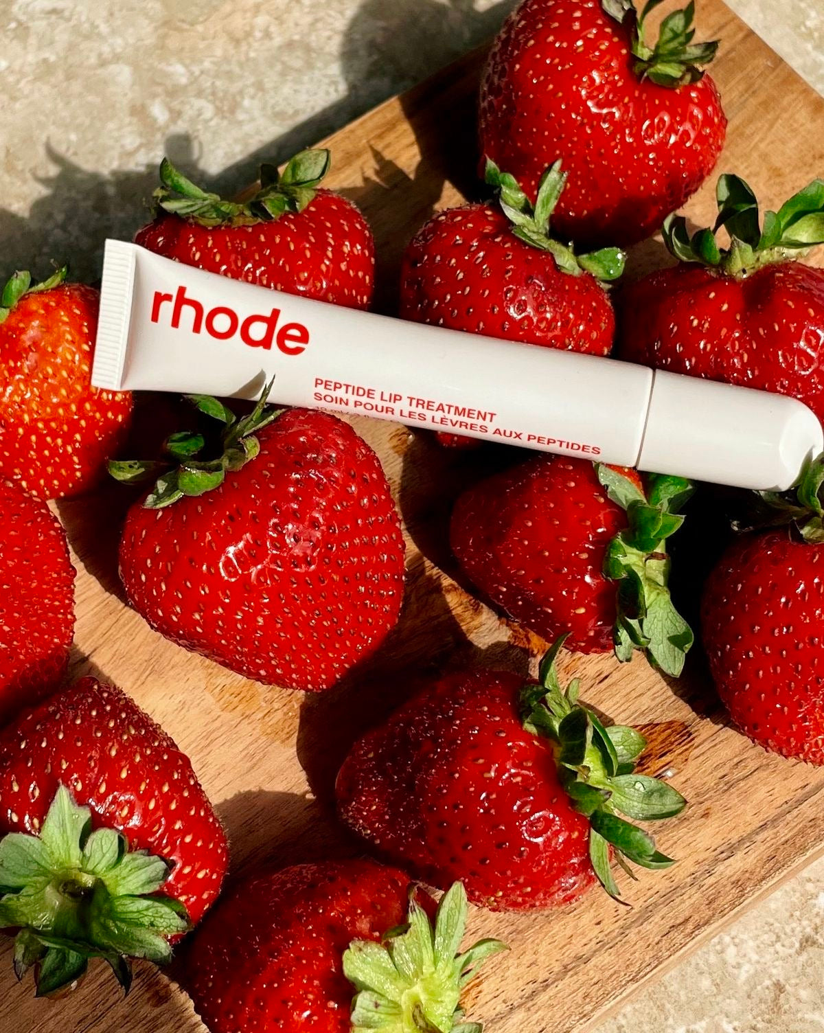 peptide lip treatment rhode - strawberry glaze