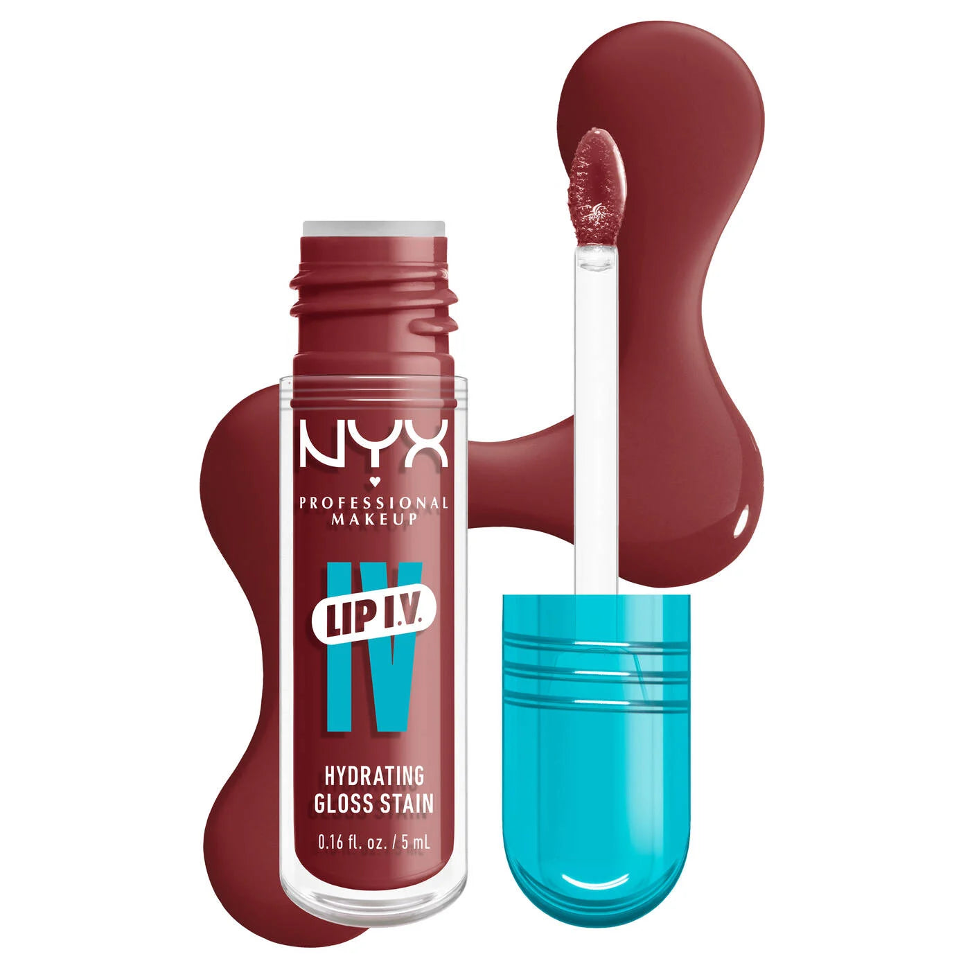 NYX LIP IV HYDRATING GLOSS SERUM 08 Drippin’ In Rose