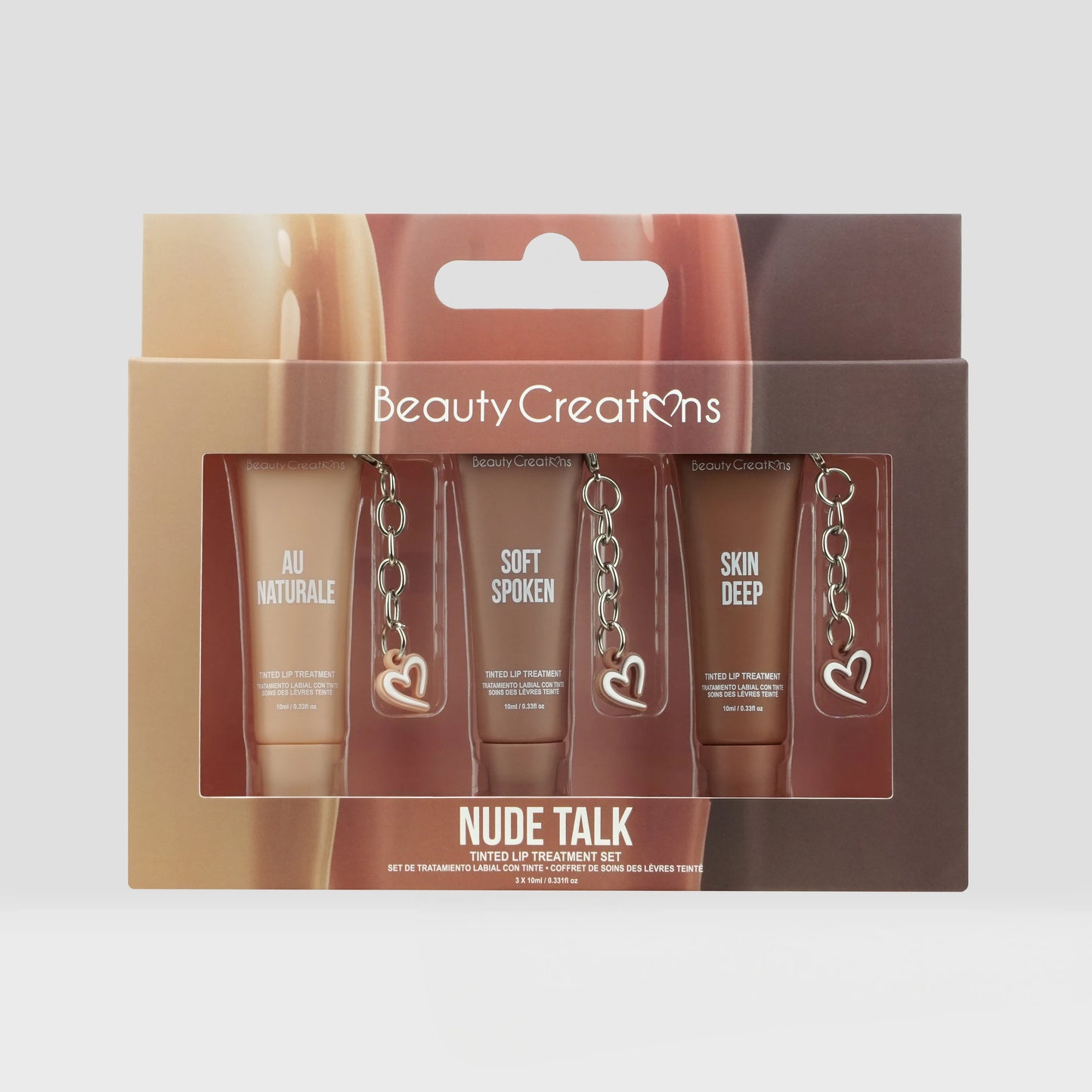 Nude Talk Tinted Lip Treatment Set Beauty Creations