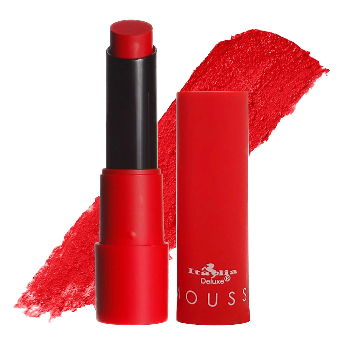 04 Stiletto Red Mousse Matte Lipstick Italia Deluxe