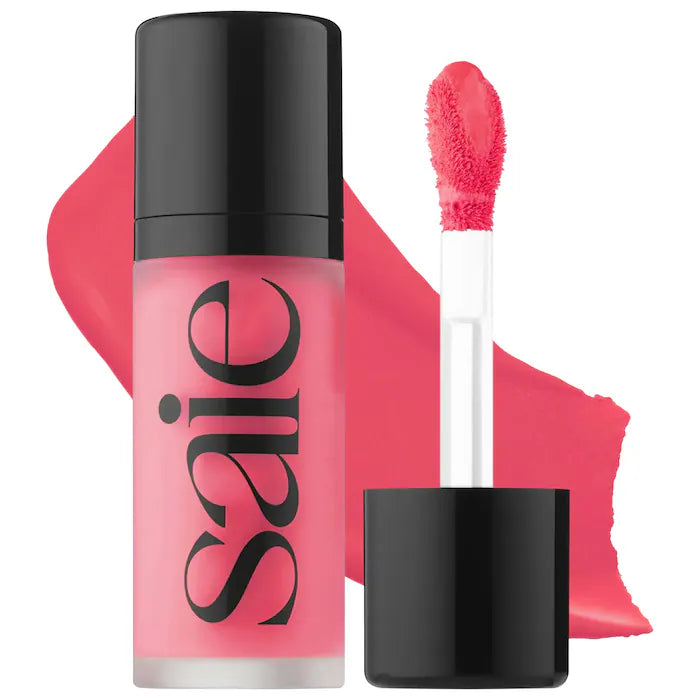 Saie 
Dew Blush Liquid Cream Blush - Flirty
