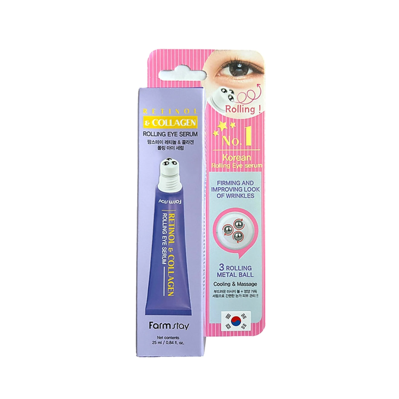 Retinol and Collagen Rolling Eye Serum
