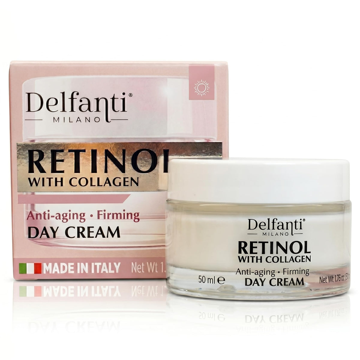 Delfanti Retinol wit Collagen Day Cream