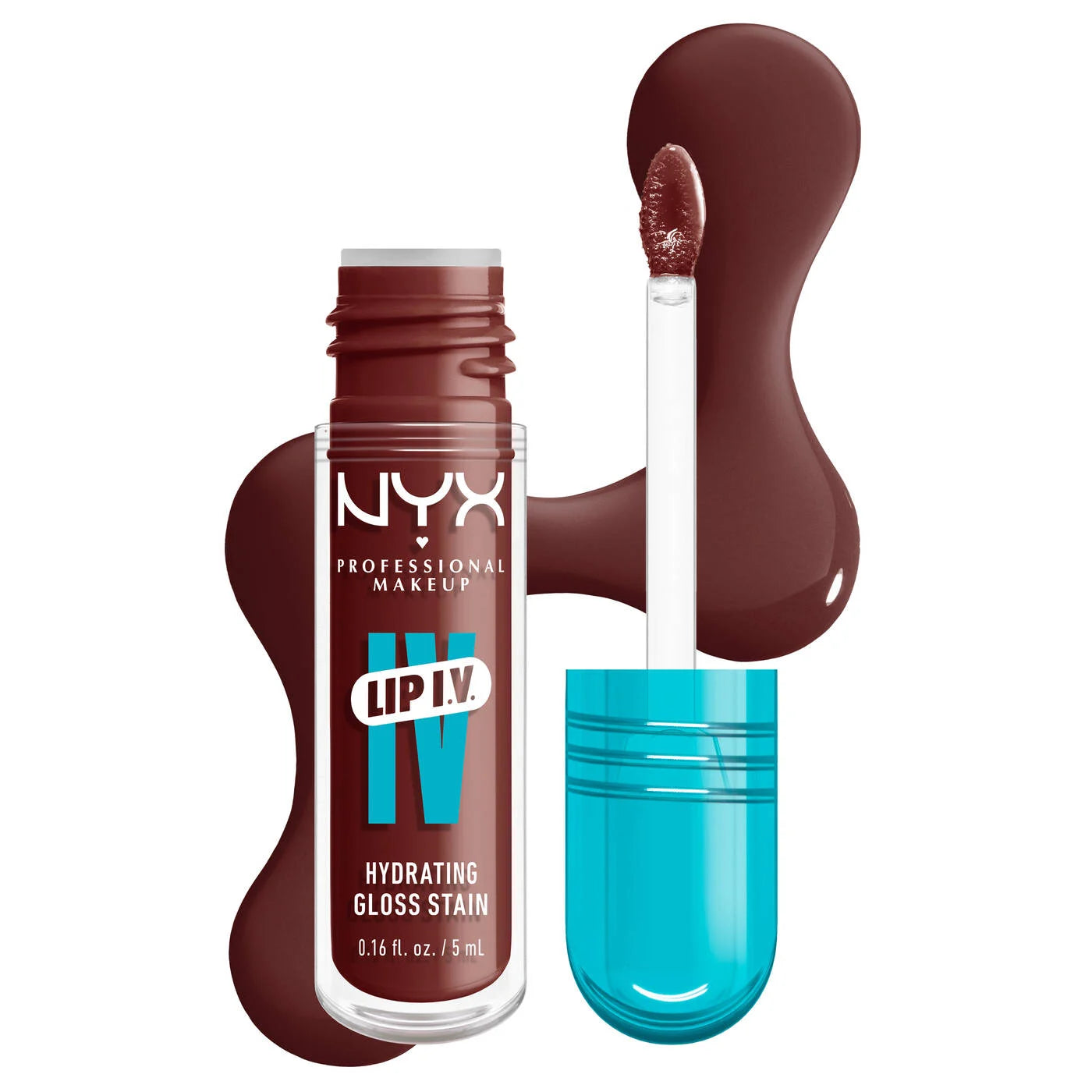 NYX LIP IV HYDRATING GLOSS SERUM 05 MOCHA ME WET