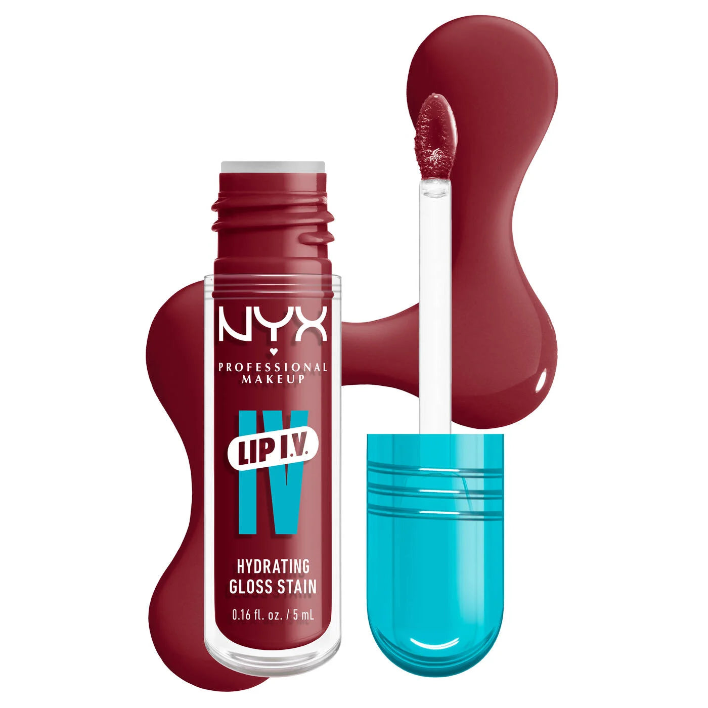 NYX LIP IV HYDRATING GLOSS SERUM 09 BLUSH RUSH