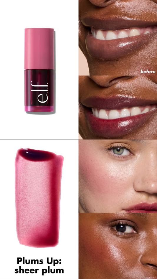 Elf Sheer For It Blush Tint Plumps Up - Sheer Plum