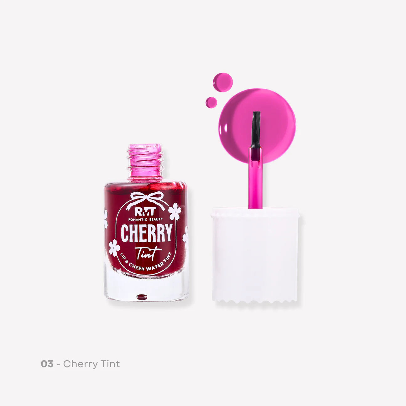 Tinted In Bloom - Liquid Tint for Lips and Cheeks 03 Cherry